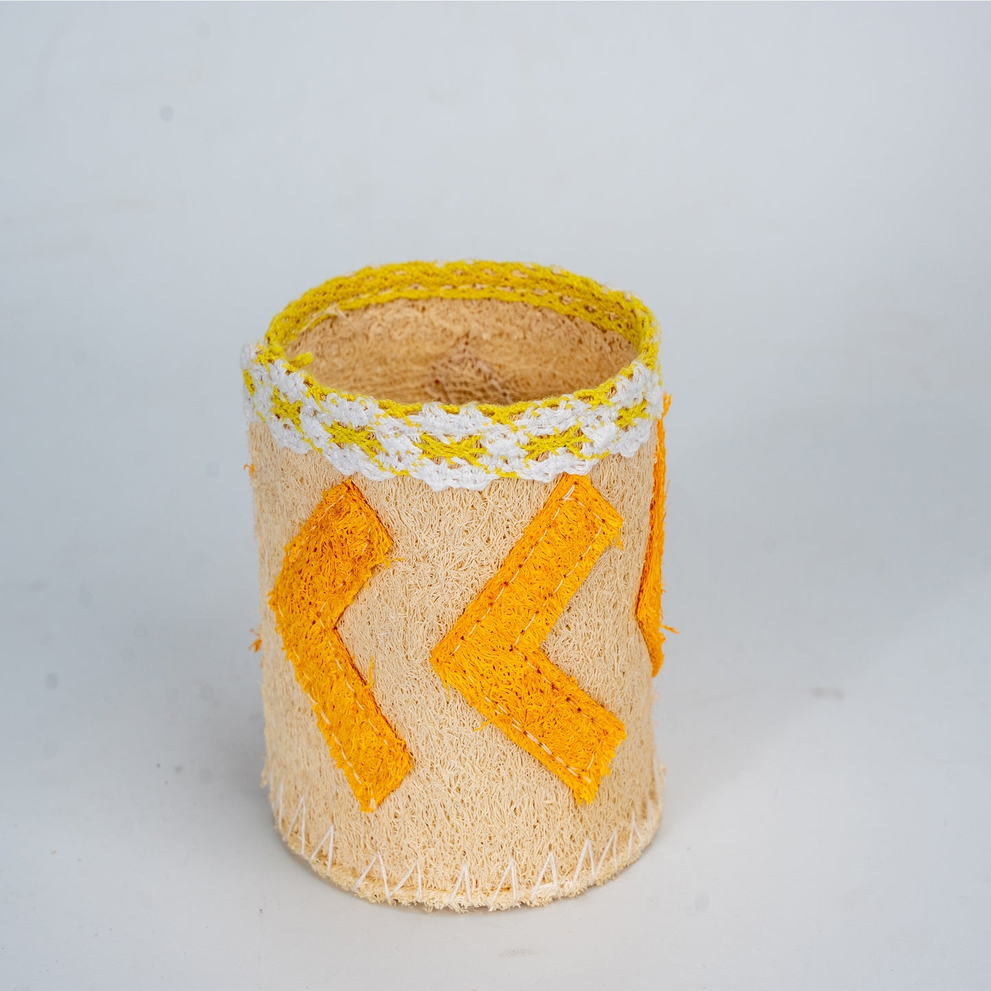 Loofah Pen Holders Home Decor Desks Shelves Coffee Tables