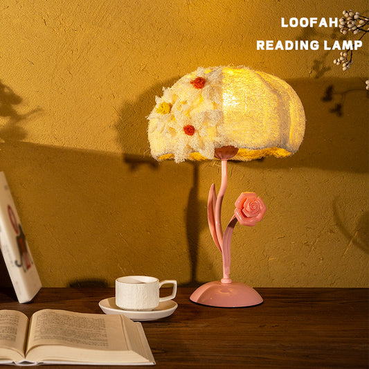 Luffa Sponge Lamp