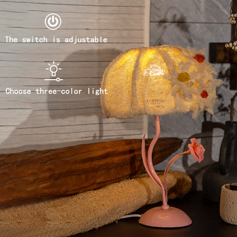 Luffa Sponge Lamp