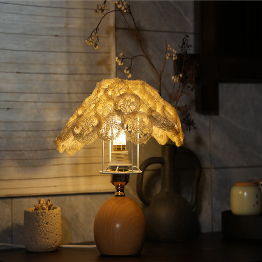 Artisanal Luffa Pendant Light for Modern Rustic Interiors