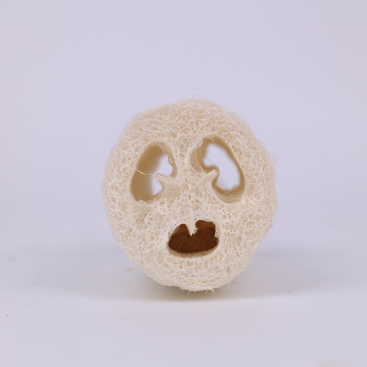 Natural Loofah Pot Scrubber Handle Design · Non-Scratch Cleaning · Eco-Friendly & Healthy · Powerful Oil Removal