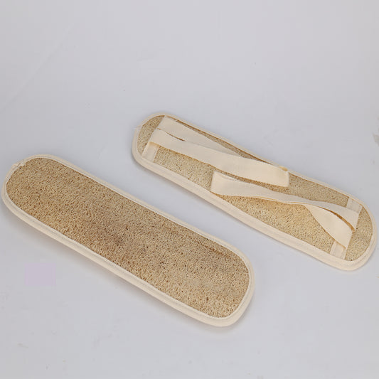 Natural Loofah Back Scrubber-Deep Exfoliation · Skin-Friendly · Eco Biodegradable · Ultimate Bathing Companion
