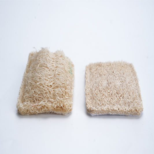Natural Loofah Dish Scrubber – Eco-Friendly Kitchen Brush