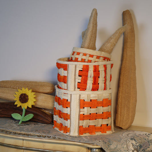 Loofah Home Basket Craft