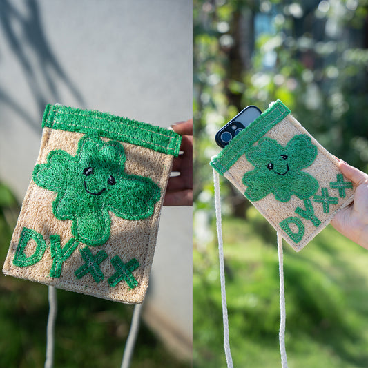 Ryan Ding Loofah Phone Bag