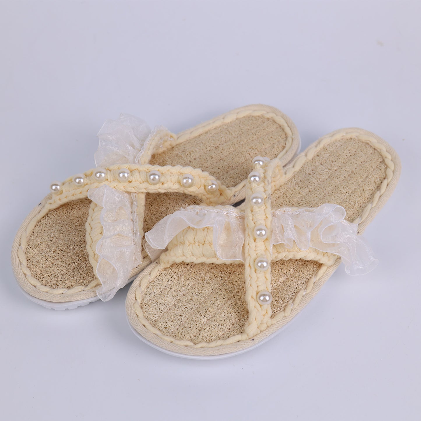 Eco-Friendly & Comfortable: Luffa Sponge Slippers β Your Feet Deserve the Best!