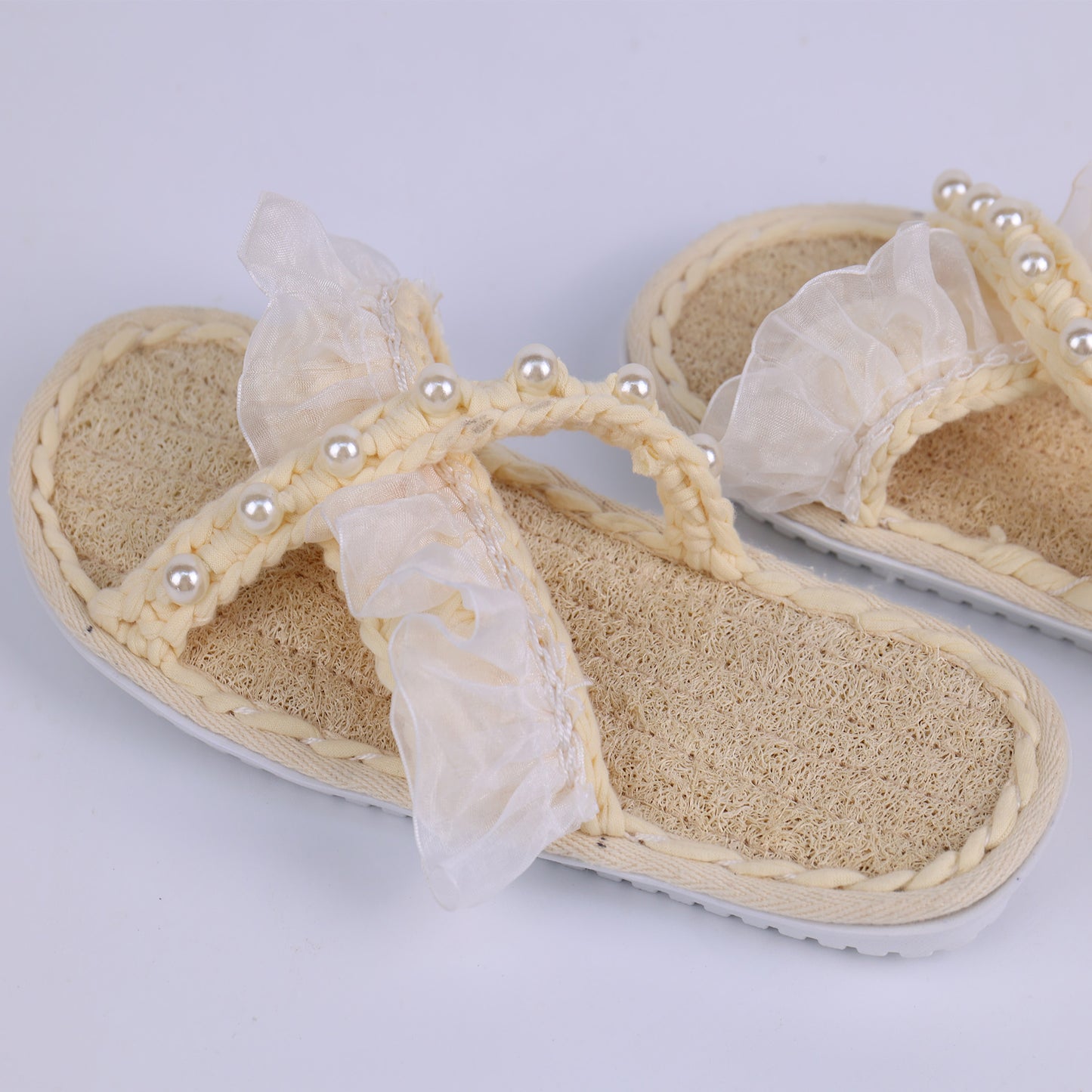 Eco-Friendly & Comfortable: Luffa Sponge Slippers β Your Feet Deserve the Best!
