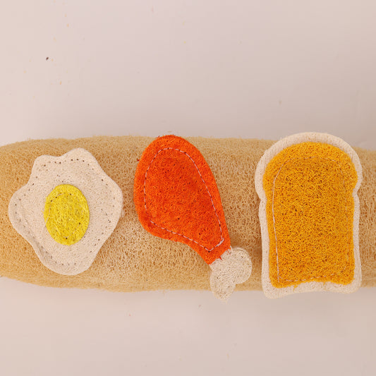 100% Natural Luffa Toy | Heaven for Dogs&Cats to Chew on | Environmentally Friendly and Durable Limited Time Offer