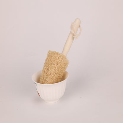Loofah Cup Brush