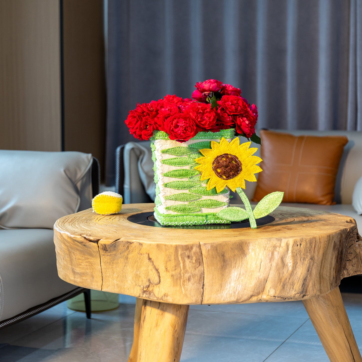 Loofah Home Basket Crafts