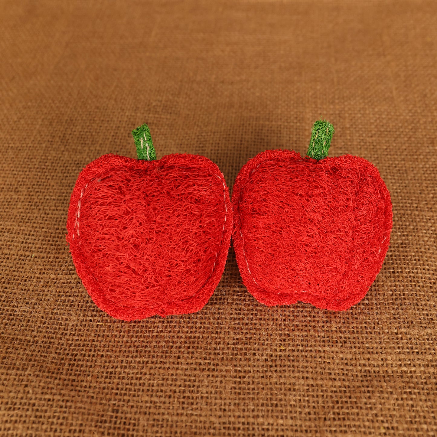 Natural Loofah Cat Toys - Fruit Series (Apple/Pear/Avocado)