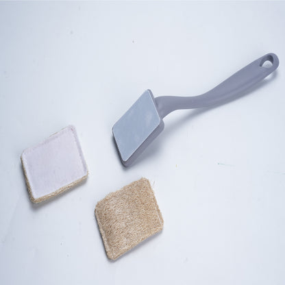 Natural Loofah Dish Scrubber – Eco-Friendly Kitchen Brush