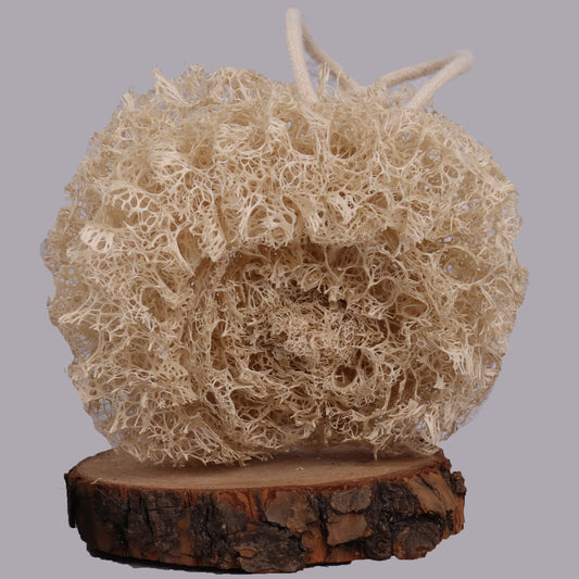 Natural & Eco-Friendly Loofah Scrubber Ball – Made from Mature Hard Loofah, Powerful Cleaning Without Scratching Pans