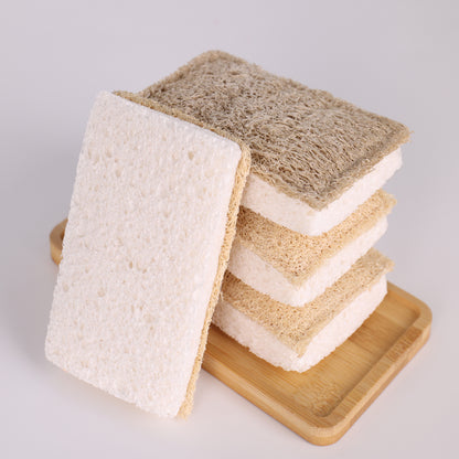 Loofah Kitchen Cleaning Gift Set — Naturally Pristine, Gently Caring/freeshipping